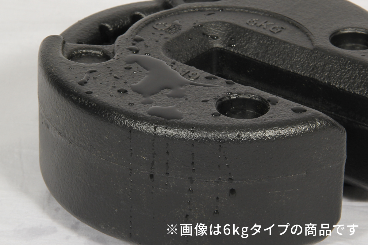 雨に濡れても錆びず大切な床を傷つけない