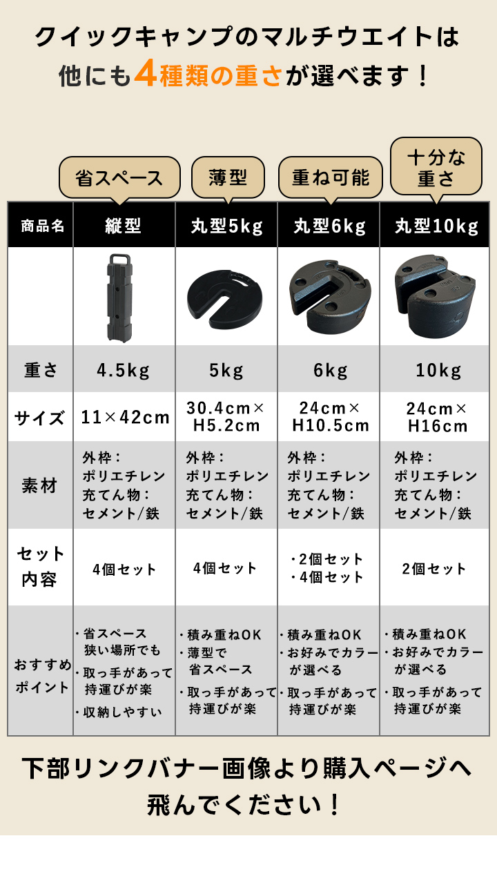 QC-FMW10_フィールドマルチウエイト10kg×2
