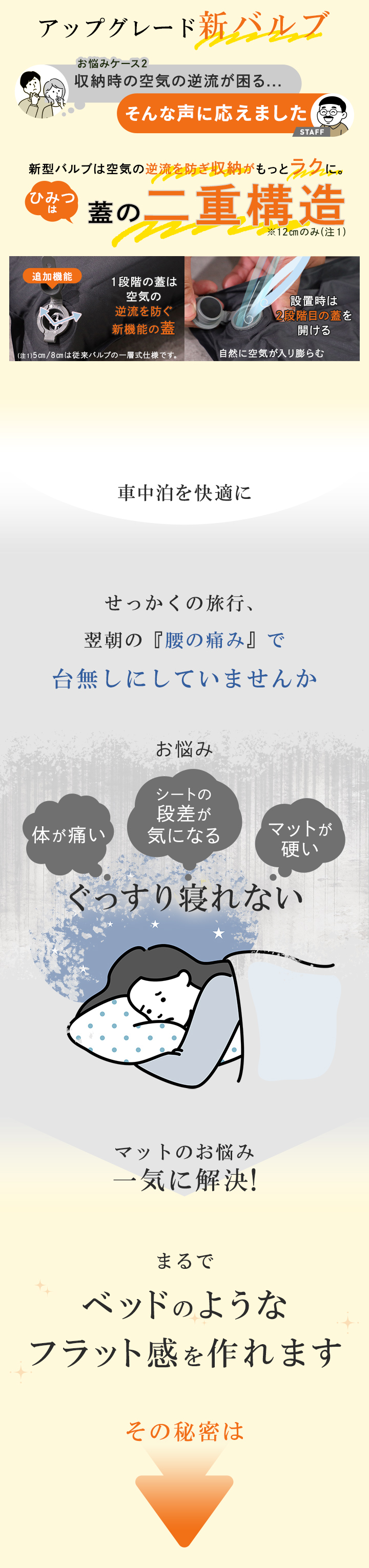 クイックキャンプ QUICKCAMP 車中泊マットシングル